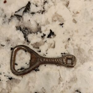 Vintage PERFECTION key chain bottle openner